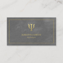 グレーキャンバスゴールデンフレーム、心理学者Psiシンボル