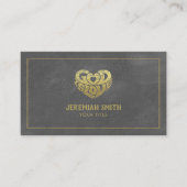 グレーキャンバス神は愛クリスチャン教会の牧師 予約カード (正面)