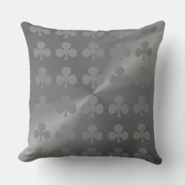 グレークモダンラブパターンコットン装飾用クッション クッション