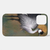 グレークラウンドクレーンiPhoneケース Case-Mate iPhoneケース (裏面 (横))