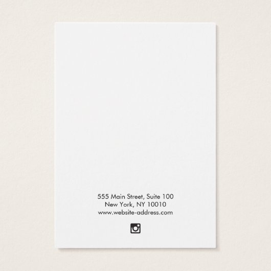 グレークラフトイヤリング表示カード (裏面)