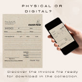 グレークラフトビジネス請求書型枠見積