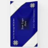 グレークローバーリボンバイケネス・ヨンチ 横断幕 (縦)