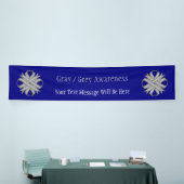 グレークローバーリボンバイケネス・ヨンチ 横断幕 (トレードショー)