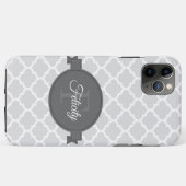 グレークローバー パーソナライズされた Case-Mate iPhoneケース (裏面(横))
