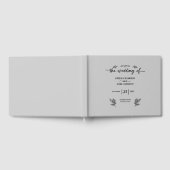 グレークールトレンディース結婚クリプト ゲストブック (全面)