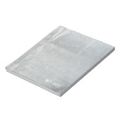 グレークール素朴コンクリート ノートパッド (回転)