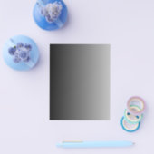 グレーグラデーション チラシ (シングル)