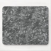 グレーグラファイトの湾曲した粗いテクスチャ マウスパッド (正面)