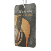 グレーグランジアコースティックギターのカスタマイズ カーエアーフレッシュナー (左)