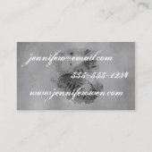 グレーグランジクロックパーソナル 名刺 (裏面)