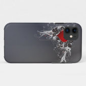 グレーグランジタトゥーハートヴィンテージiphone5ケース Case-Mate iPhoneケース (裏面(横))