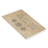 グレーグランジD20サイコロゲーマー日付磁石を保存 マグネット (右側)