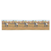 グレーグルラアパロオサクォーターホーススタリオン ショートテーブルランナー (横)