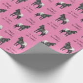 グレーグルラアパロオサクォーターホーススタリオン ラッピングペーパー (角)