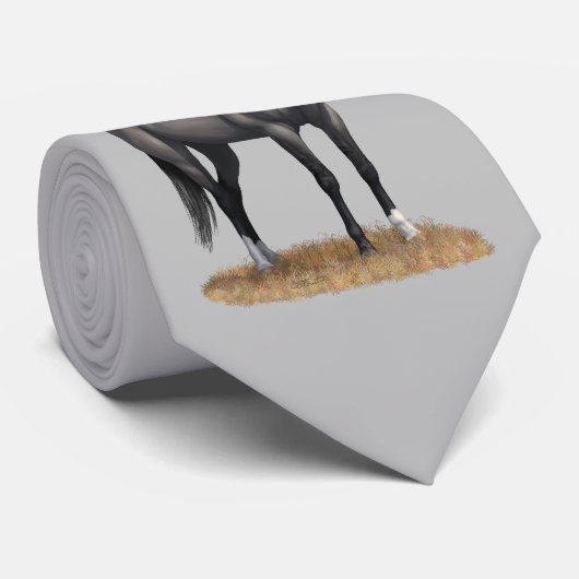 グレーグルラクオーターホーススタリオン ネクタイ (ロール)