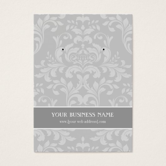 グレーグレーダマスクカスタムイヤリングカード (正面)