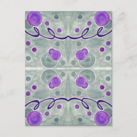 グレーグローブブランケットはがき ポストカード (正面)