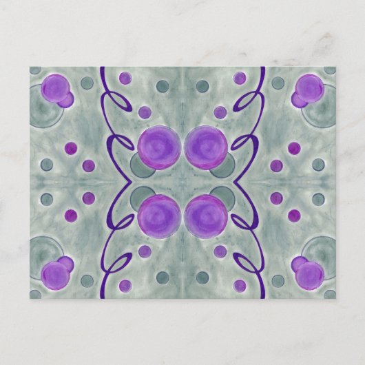 グレーグローブブランケットはがき ポストカード (正面)