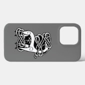 グレーケルト/北欧の鹿 Case-Mate iPhoneケース (裏面 (横))