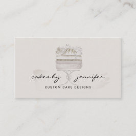 グレーケーキ定期購入サービスのリテールベーカリー 名刺