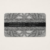 グレーケーブルニット3.5x2名刺 (裏面)