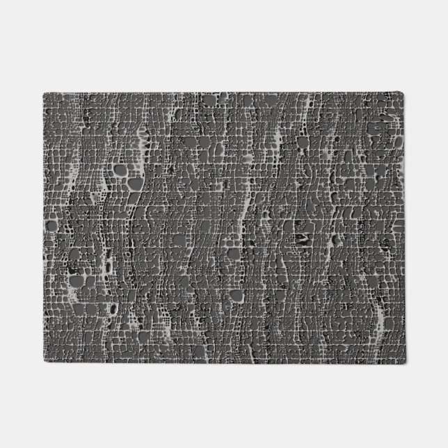 グレーコンクリートの一種 ドアマット (正面)