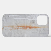 グレーコンクリート壁 Case-Mate iPhoneケース (裏面 (横))