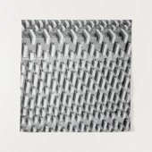 グレーコンクリート建物 タペストリー (正面(横))