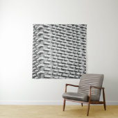 グレーコンクリート建物 タペストリー (インサイチュ)