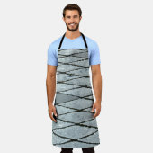 グレーコンクリート舗装 エプロン (着用した状態)