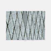 グレーコンクリート舗装 フリースブランケット (正面(横))