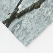 グレーコンクリート舗装 フリースブランケット (角)