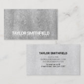 グレーコンクリート 名刺 (正面/裏面)
