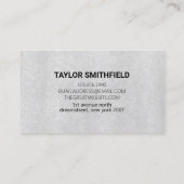 グレーコンクリート 名刺 (裏面)