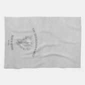 グレーコンチシェルキッチンタオル キッチンタオル (横)