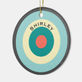 グレーコンビネーションブルズイバイシャーリーテイラー セラミックオーナメント (左)