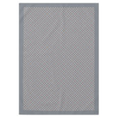 グレーコーラルピーチテーブルクロスで毎日の食事 テーブルクロス (正面)