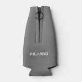 グレーゴルフカパーソナライズされたンボクールトル ボトルクーラー (裏面)