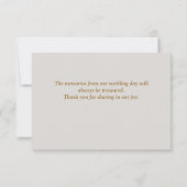 グレーサンキューカード (裏面)