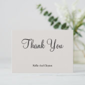 グレーサンキューカード (スタンド正面)