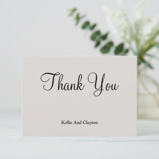 グレーサンキューカード (スタンド正面)