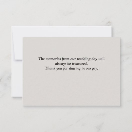 グレーサンキューカード (裏面)