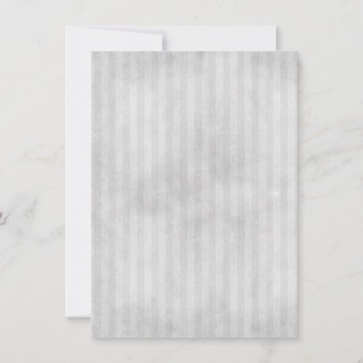 グレーサンクスギビングカボチャとスカッシュディナー 招待状 (裏面)