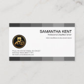 グレーシェードストライプ人材採用 名刺 (正面)