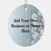 グレーシェードドルシンボルや象徴金融デザイン セラミックオーナメント (左)