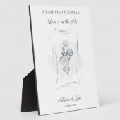 グレーシェードフローラブランチ付引用文 フォトプラーク (側面)