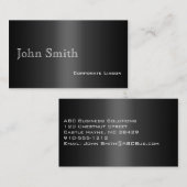 グレーシェードプロフェッショナル名刺 名刺 (正面/裏面)