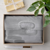 グレーシェード抽象芸術アートティッシュペーパー 薄葉紙 (ギフト)