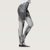 グレーシェード抽象芸術 レギンス (右)